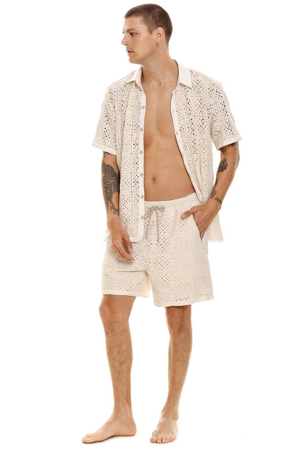 JARED CROCHET GRES 13146 SHIRT (R24)