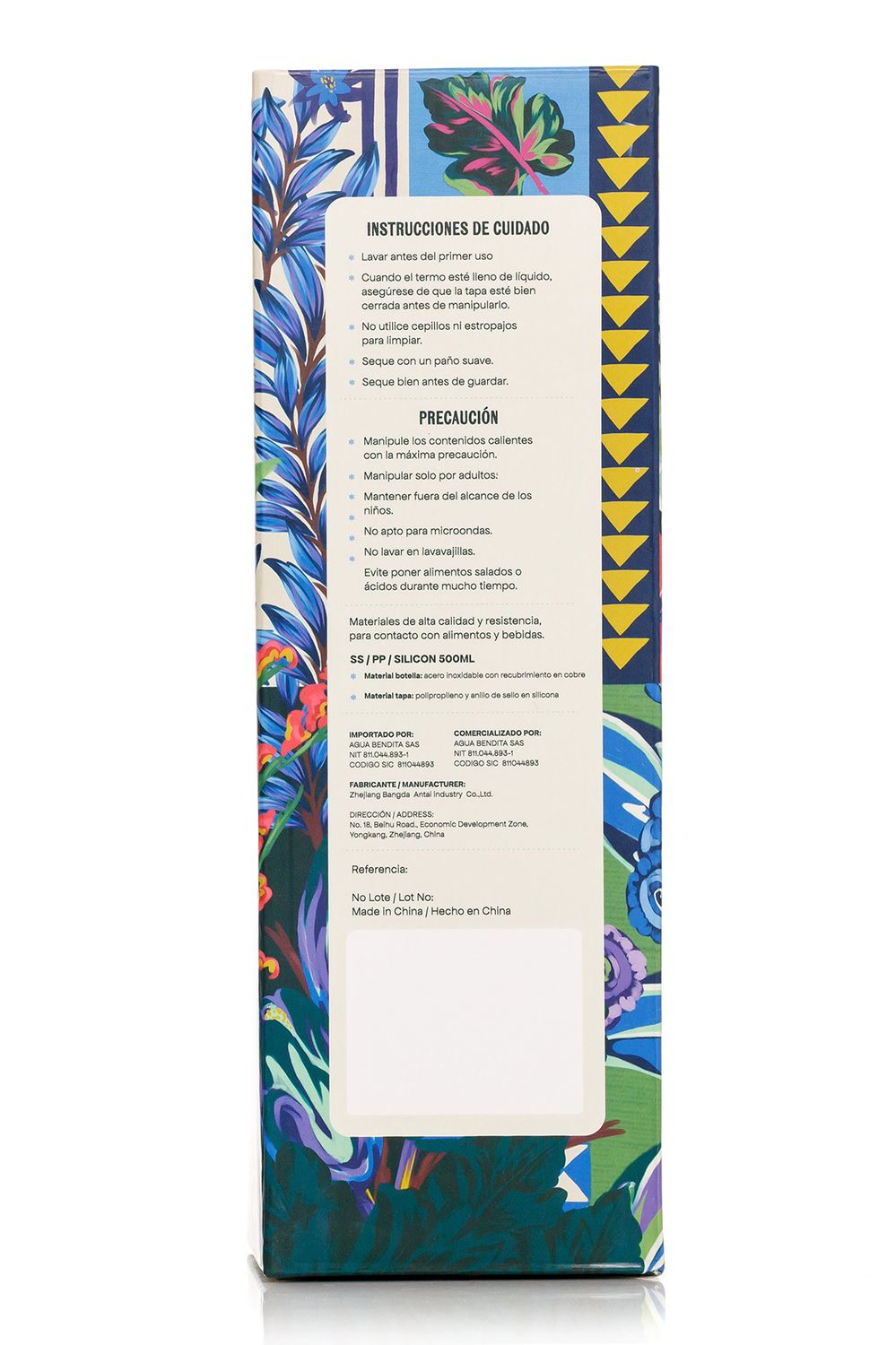 SUMMER CITRUS 18219 WATER BOTTLE (SS25)