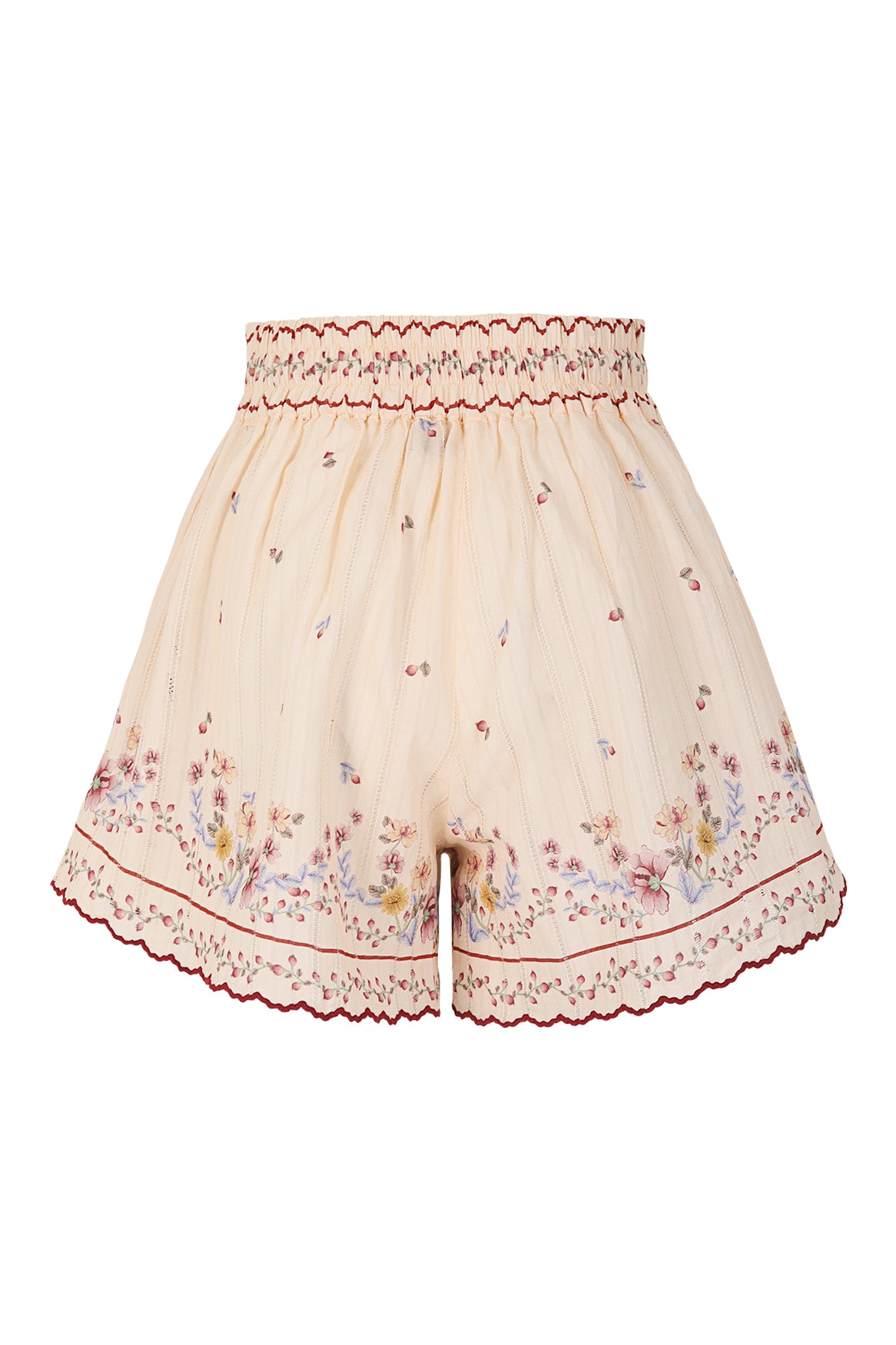 Ciny Shorts in Celinna print – Agua Bendita – view 5