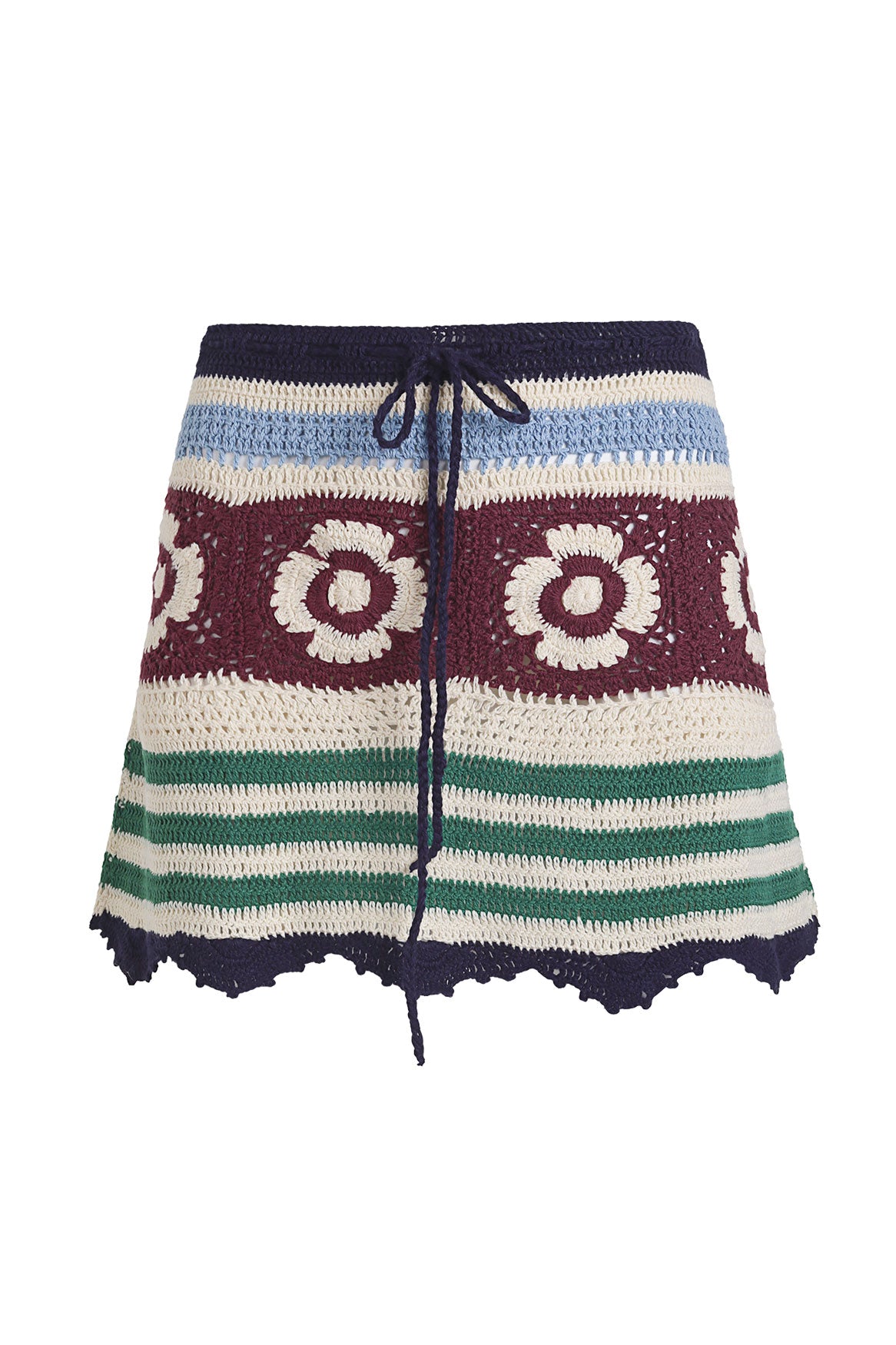 MARSHA VARSITY 22242 SKIRT | R27