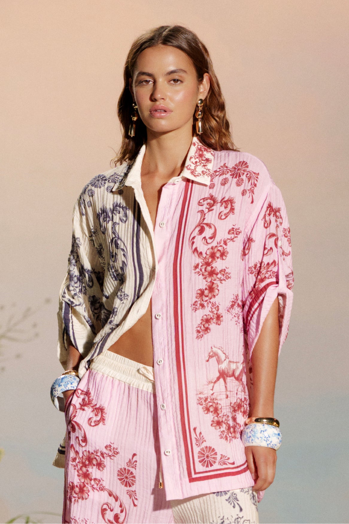 CHRISSY CELINNA 22302 SHIRT | R27