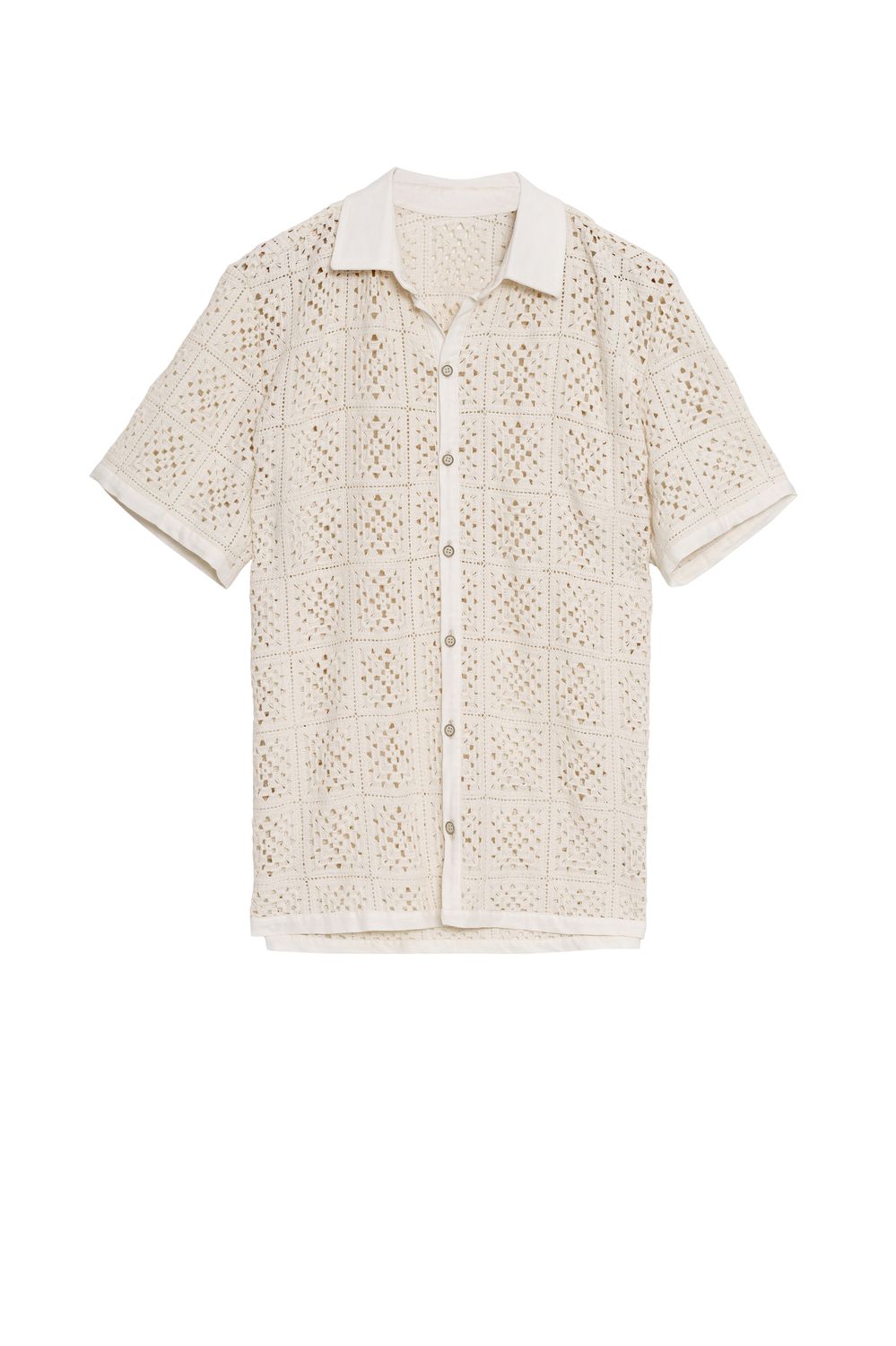 JARED CROCHET GRES 13146 SHIRT (R24)