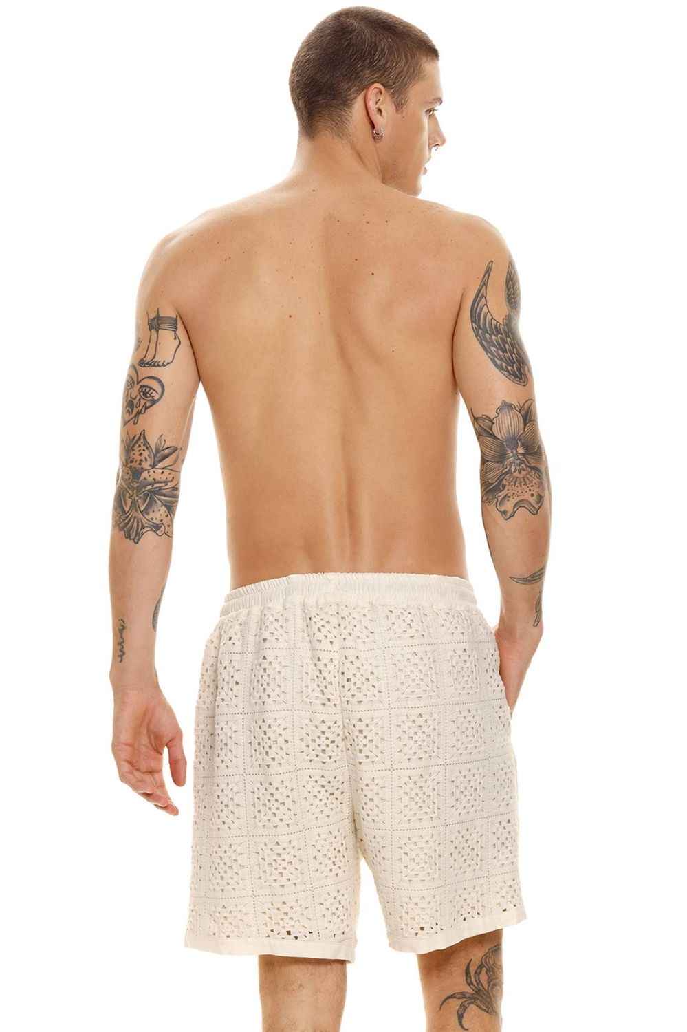 MAURY CROCHET GRES 13304 SHORTS (R24)