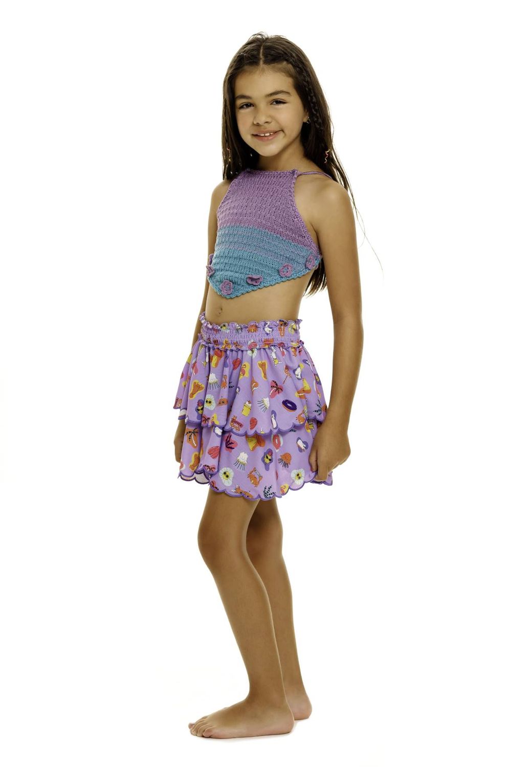 KAVI PLASH 13704 SKIRT  (S24)