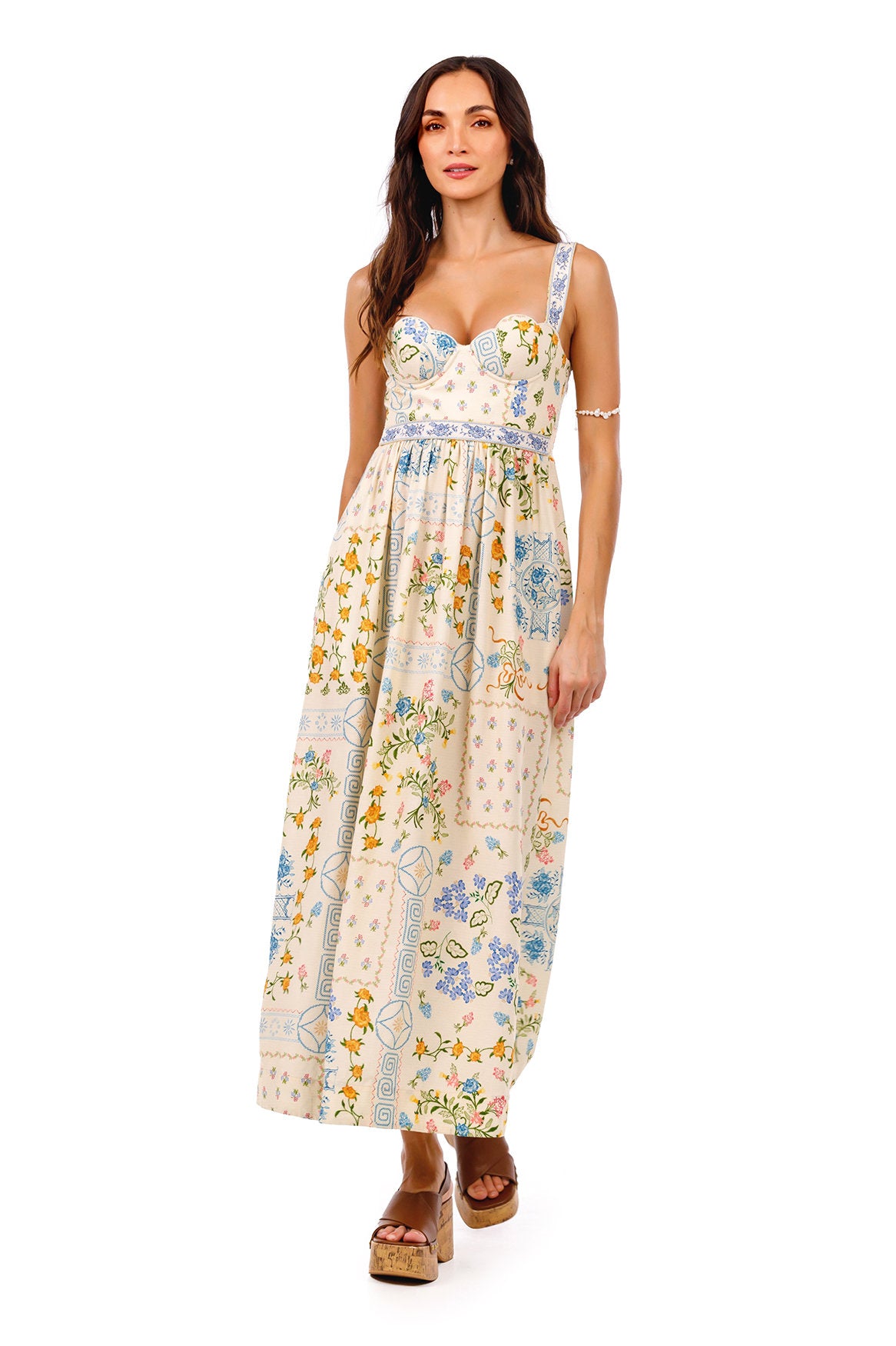 NATASHA BLEU 21677 DRESS | SS26