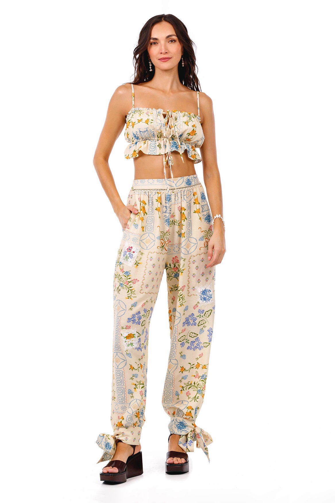 ZAIDA BLEU 21696 PANTS | SS26