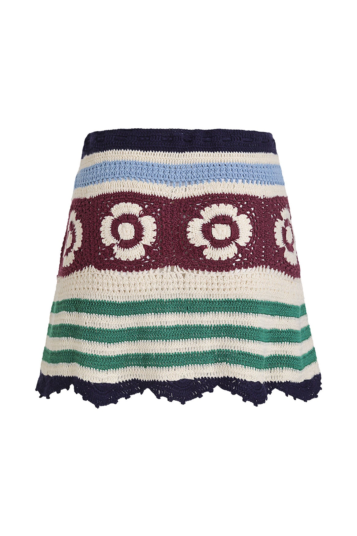 MARSHA VARSITY 22242 SKIRT | R27